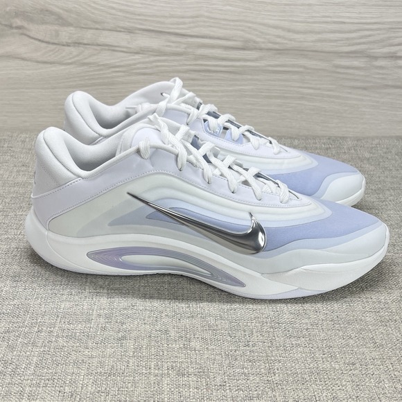 Nike A' One Aja Wilson "Pearl" White Basketball Shoes Womens 15.5 / Mens 14 - Picture 3 of 11